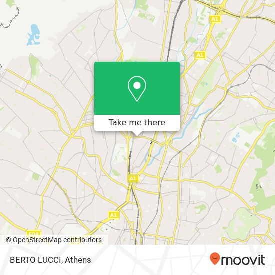 BERTO LUCCI, Αγίων Αναργύρων 20 135 61 Άγιοι Ανάργυροι map
