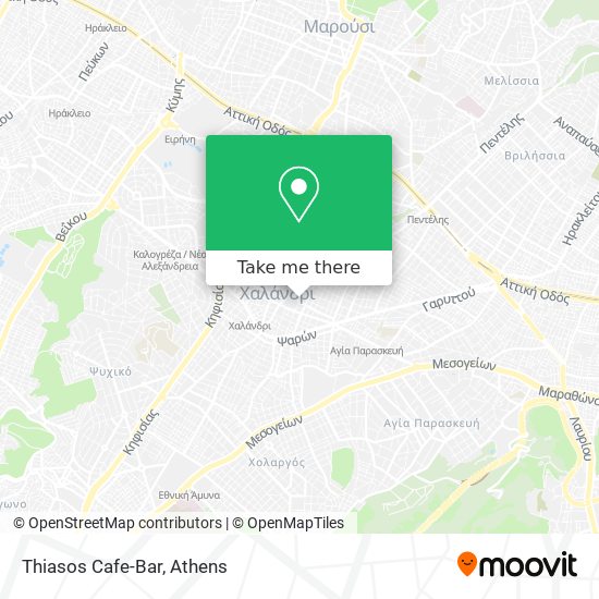 Thiasos Cafe-Bar map