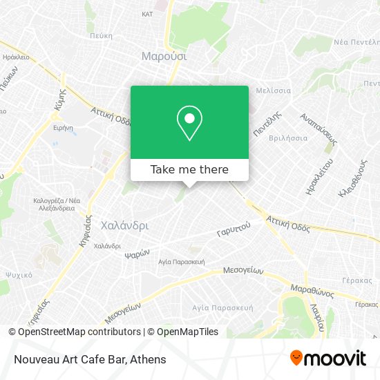 Nouveau Art Cafe Bar map