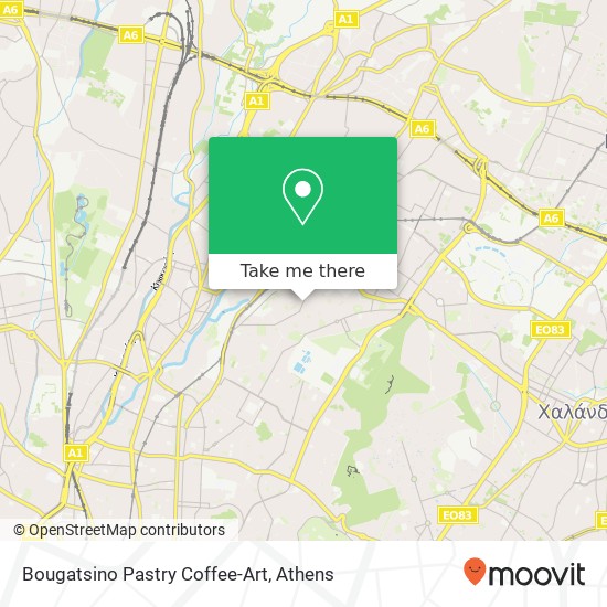 Bougatsino Pastry Coffee-Art, Σινώπης 69 142 33 Νέα Ιωνία map