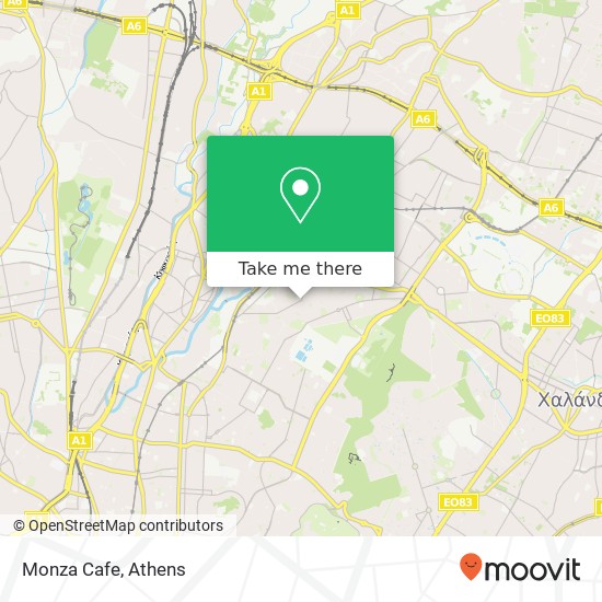 Monza Cafe, Νίγδης 142 32 Νέα Ιωνία map