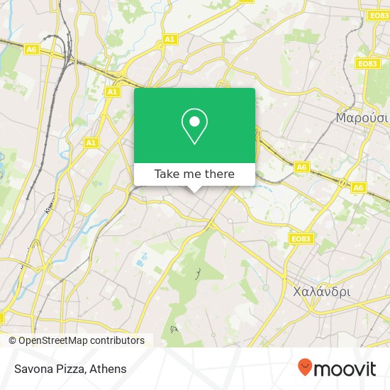 Savona Pizza, Κασταμονής 39 141 21 Ηράκλειο map