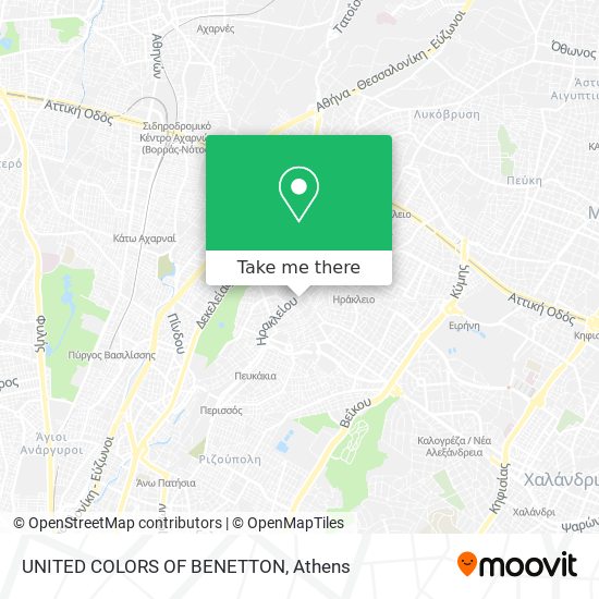 UNITED COLORS OF BENETTON map