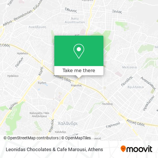 Leonidas Chocolates & Cafe Marousi map