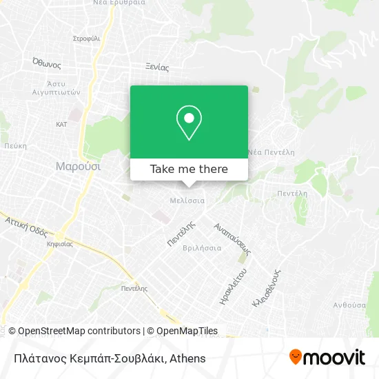 Πλάτανος Κεμπάπ-Σουβλάκι map