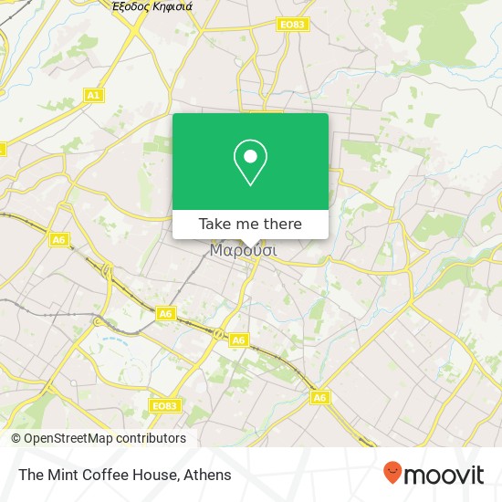 The Mint Coffee House, Μητροπόλεως 31 151 24 Μαρούσι map