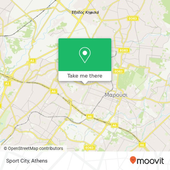 Sport City, Λεωφόρος Ειρήνης 29 151 21 Πεύκη map