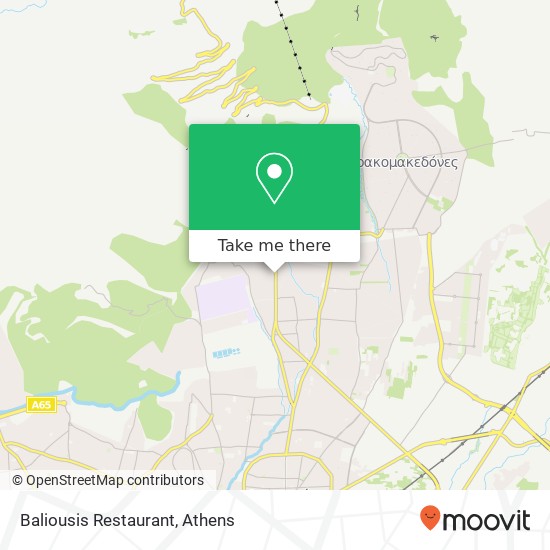 Baliousis Restaurant, Πάρνηθος 333 136 71 Αχαρνές map
