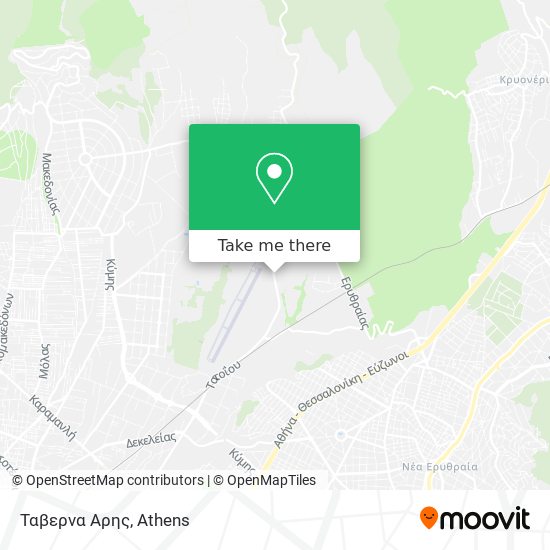 Ταβερνα Αρης map