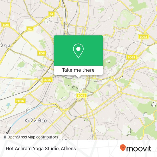 Hot Ashram Yoga Studio map