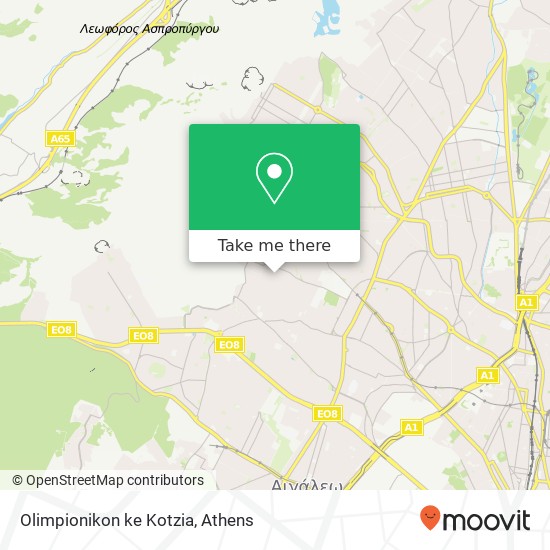 Olimpionikon ke Kotzia map