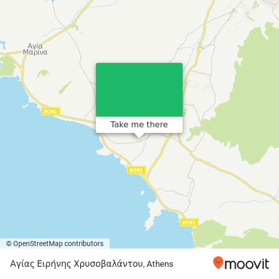 Αγίας Ειρήνης Χρυσοβαλάντου map