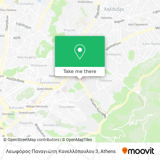 Λεωφόρος Παναγιώτη Κανελλόπουλου 3 map