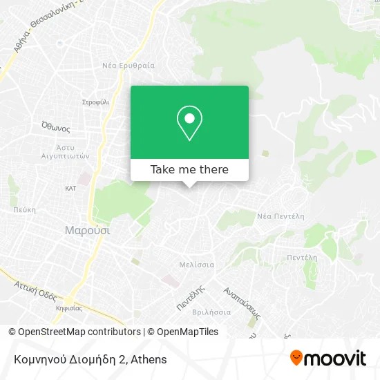 Κομνηνού Διομήδη 2 map