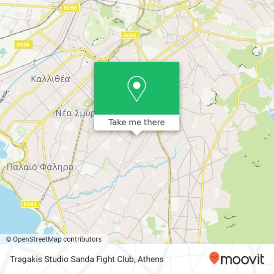 Tragakis Studio Sanda Fight Club map