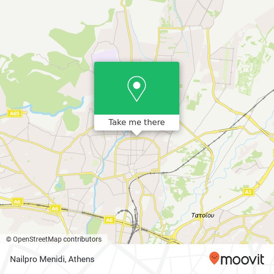 Nailpro Menidi map