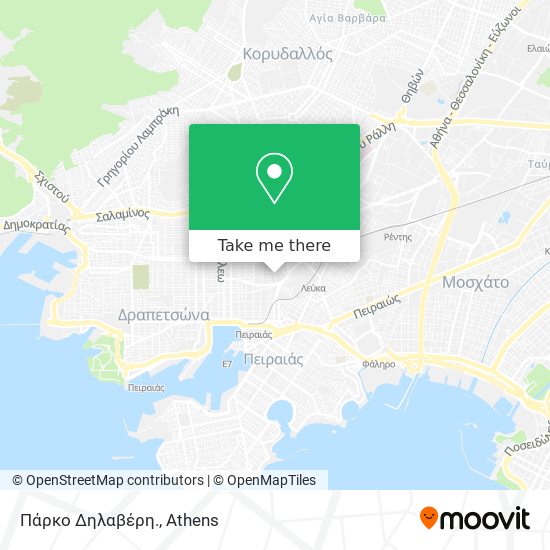 Πάρκο Δηλαβέρη. map