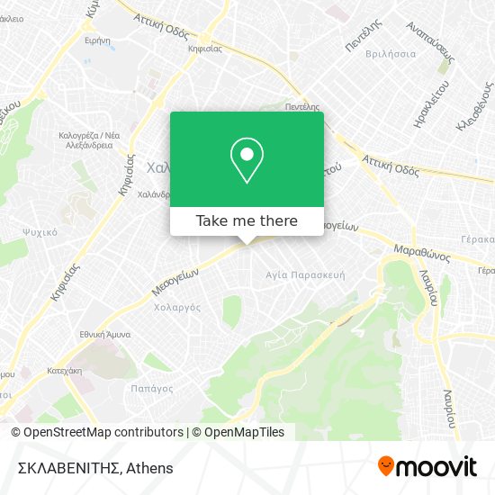 ΣΚΛΑΒΕΝΙΤΗΣ map