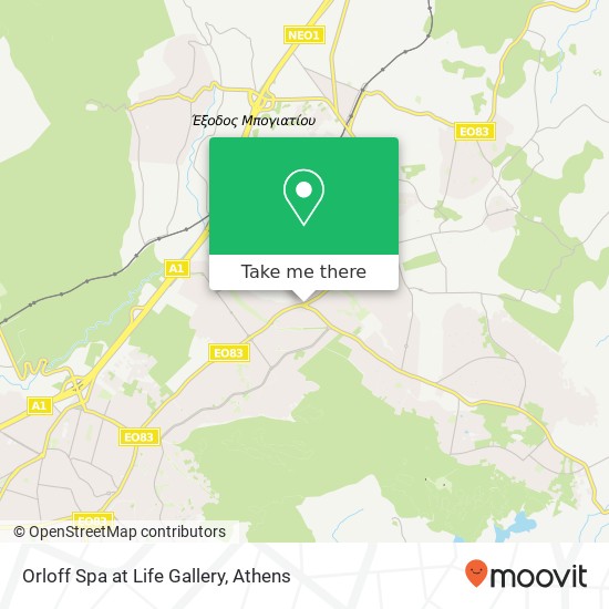 Orloff Spa at Life Gallery map