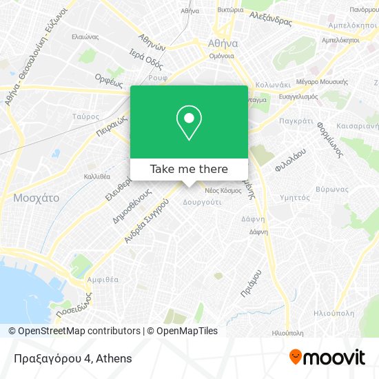 Πραξαγόρου 4 map