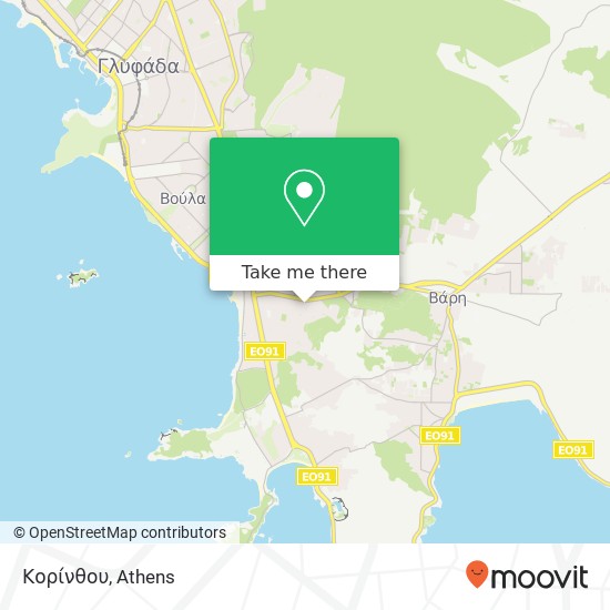 Κορίνθου map