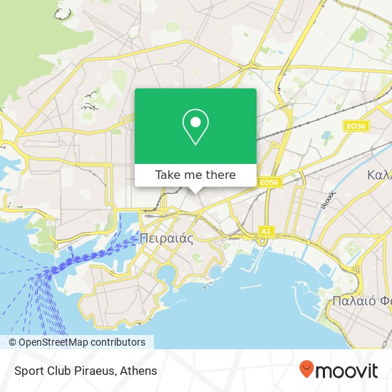 Sport Club Piraeus map