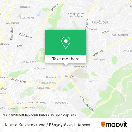 Κώττα Κωνσταντίνος / Βλαχογιάννη Ι. map