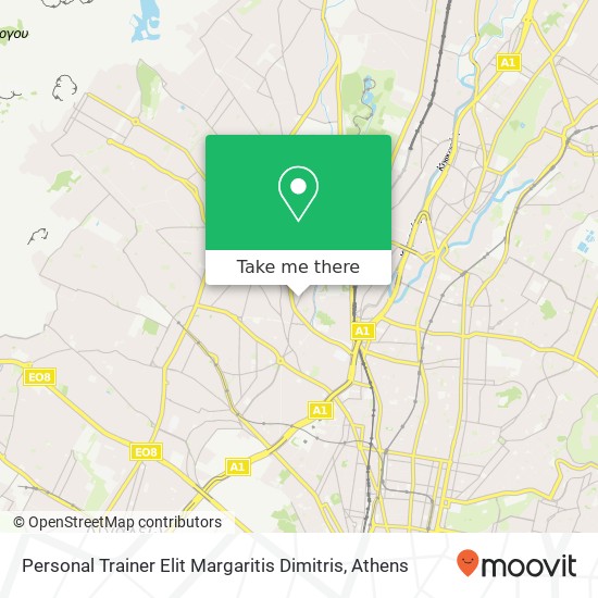 Personal Trainer Elit Margaritis Dimitris map
