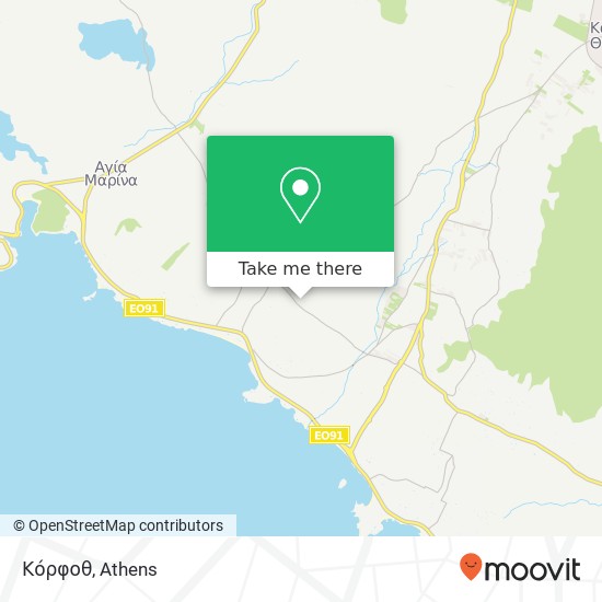 Κόρφοθ map