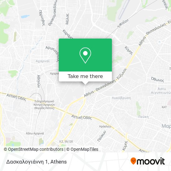 Δασκαλογιάννη 1 map