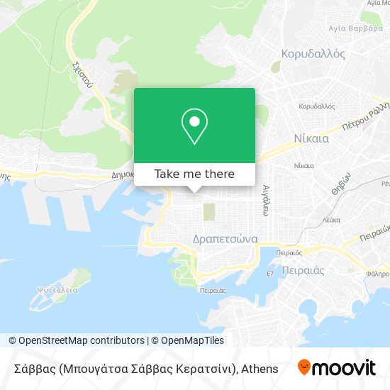 Σάββας (Μπουγάτσα Σάββας Κερατσίνι) map