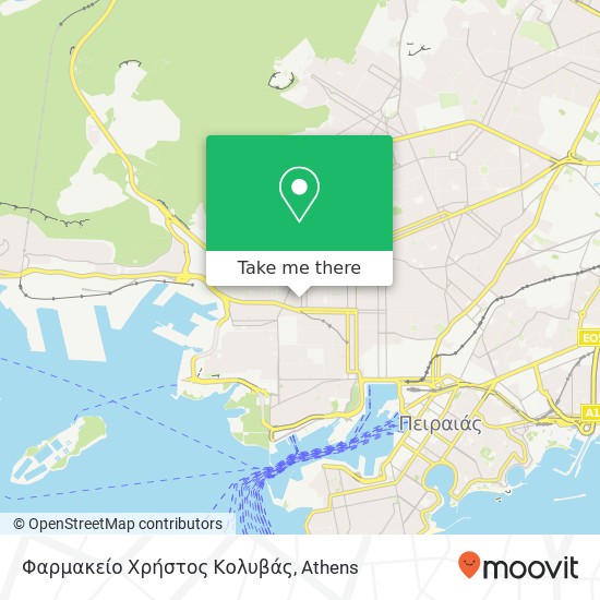 Φαρμακείο Χρήστος Κολυβάς map