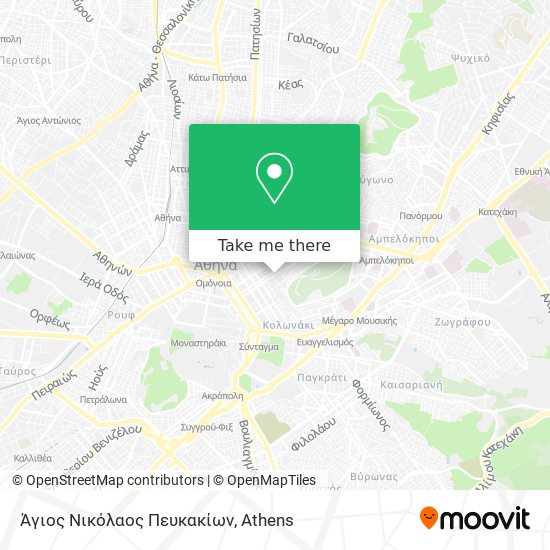 Άγιος Νικόλαος Πευκακίων map