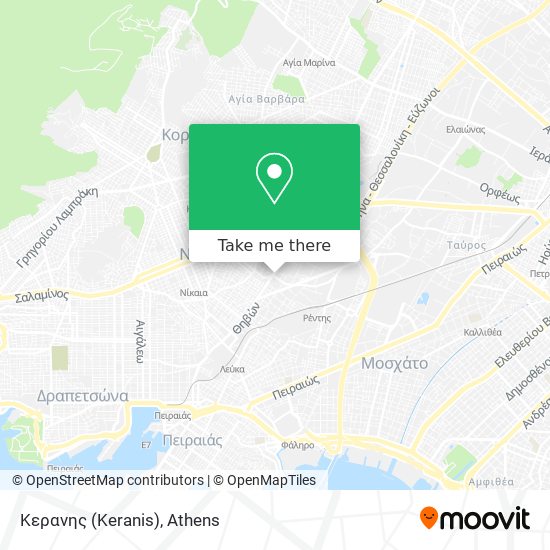 Κερανης (Keranis) map