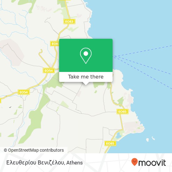 Ελευθερίου Βενιζέλου map