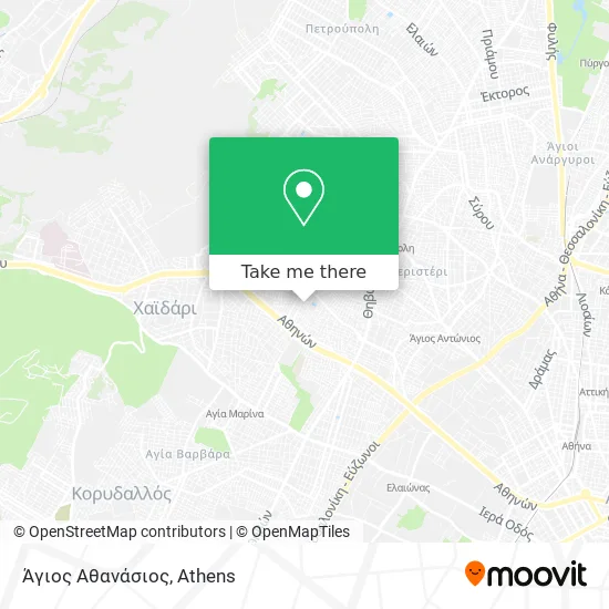 Άγιος Αθανάσιος map