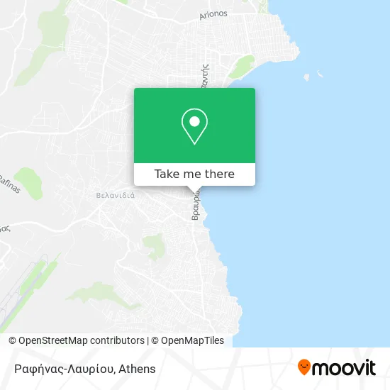 Ραφήνας-Λαυρίου map