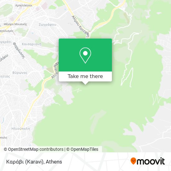 Καράβι (Karavi) map