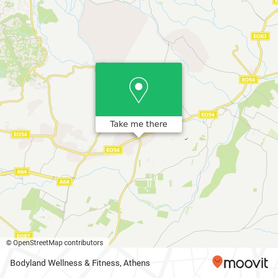 Bodyland Wellness & Fitness map