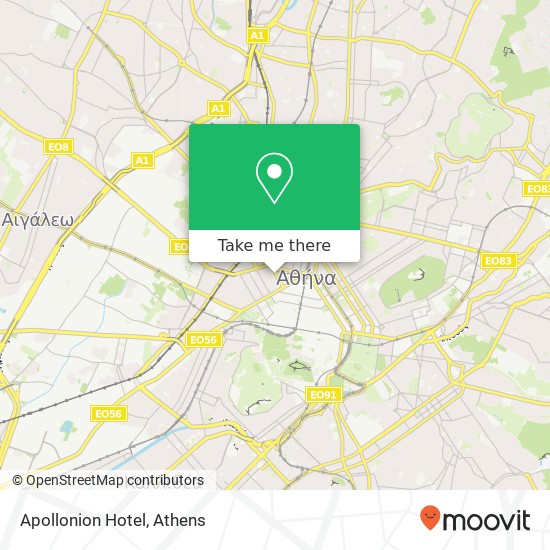 Apollonion Hotel map