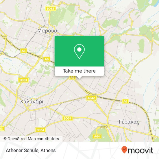 Athener Schule map