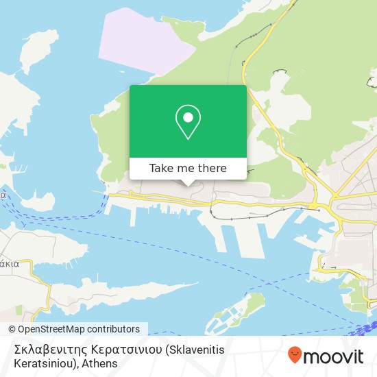 Σκλαβενιτης Κερατσινιου (Sklavenitis Keratsiniou) map