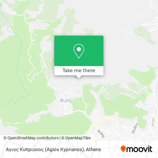 Αγιος Κυπριανος (Agios Kyprianos) map