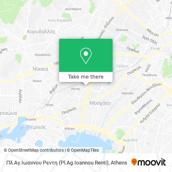 Πλ.Αγ.Ιωαννου Ρεντη (Pl.Ag.Ioannou Renti) map