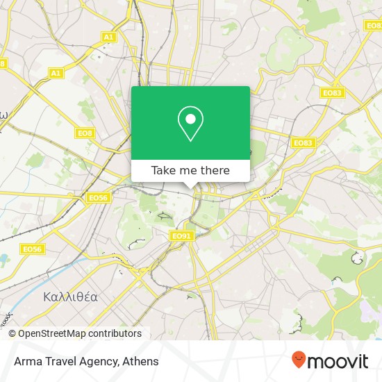 Arma Travel Agency map