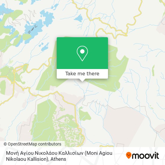 Μονή Αγίου Νικολάου Καλλισίων (Moni Agiou Nikolaou Kallision) map