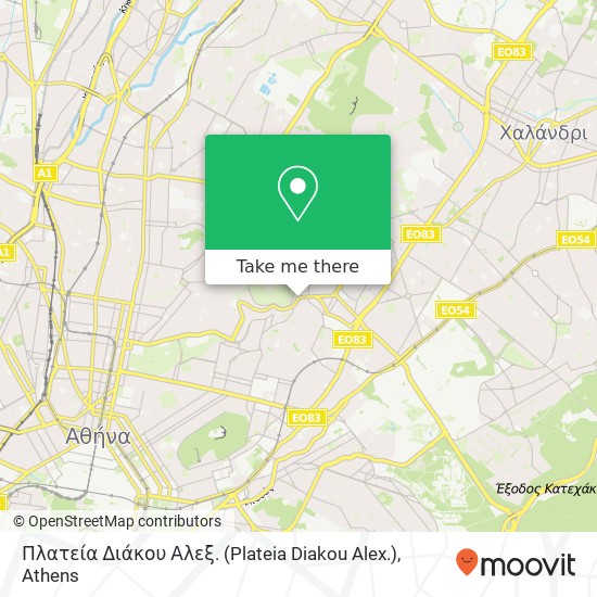 Πλατεία Διάκου Αλεξ. (Plateia Diakou Alex.) map