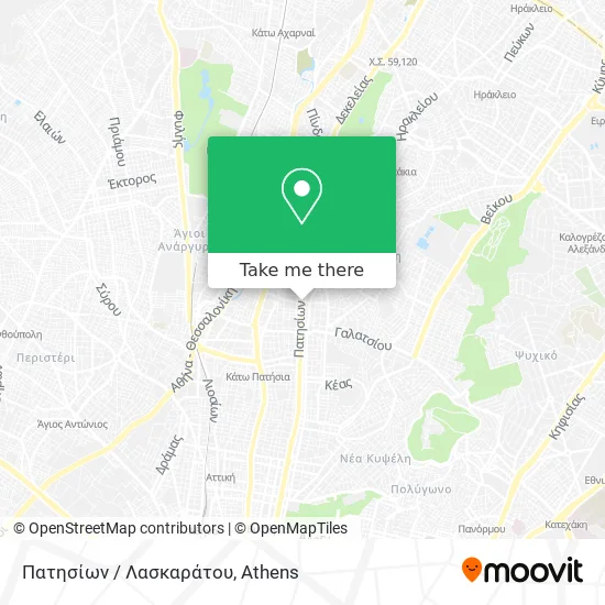 Πατησίων / Λασκαράτου map