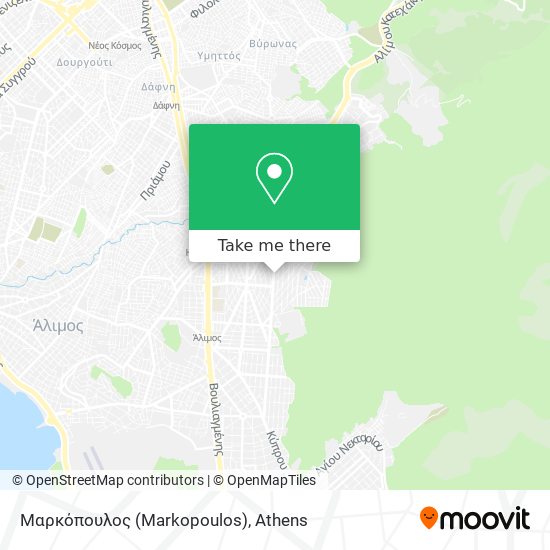 Μαρκόπουλος (Markopoulos) map