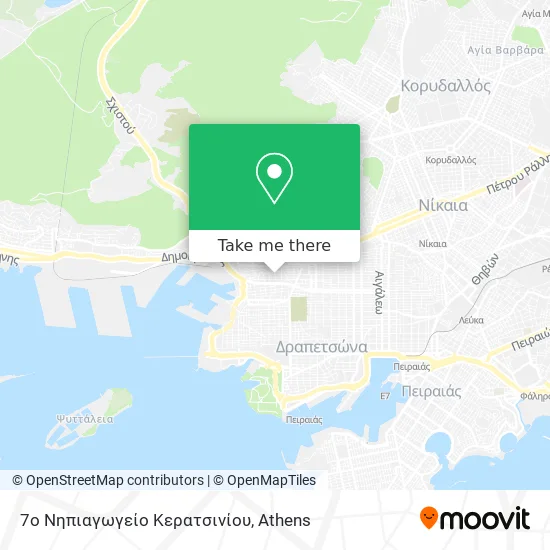 7ο Νηπιαγωγείο Κερατσινίου map